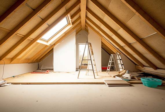 Under construction: Attic conversion by JOS Construction in County Cork