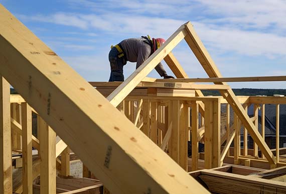 Roof and walls constructed by JOS Construction